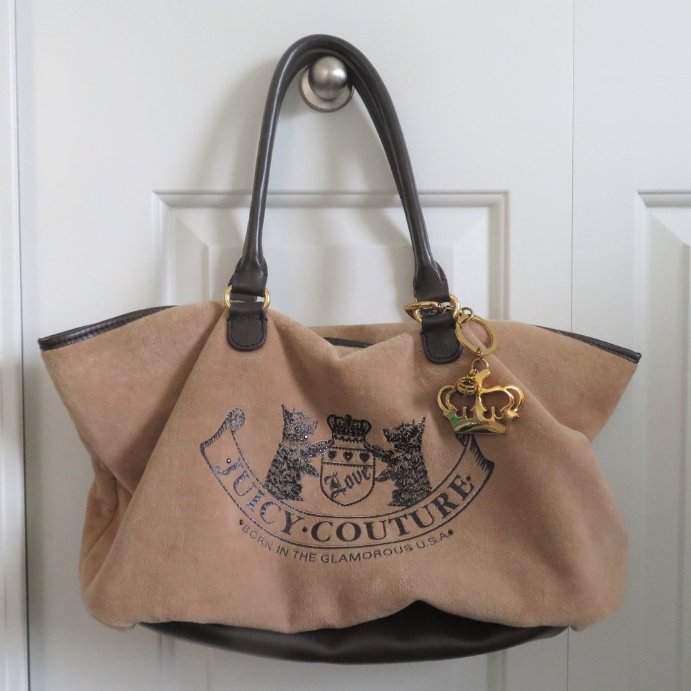 Juicy Couture Velour tote